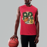 Men's Custom Basketball Tank Top – “Time to Dunk” Sleeveless Tee for Athletes and Fans - Smooth Visage