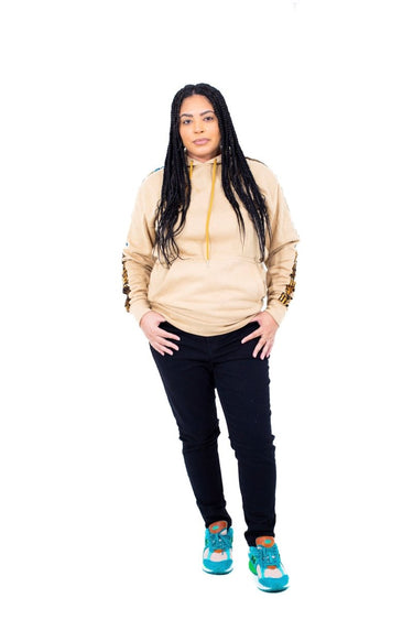 Smooth Visage Fitted Women's Hoodie Sweatshirt - Smooth Visage